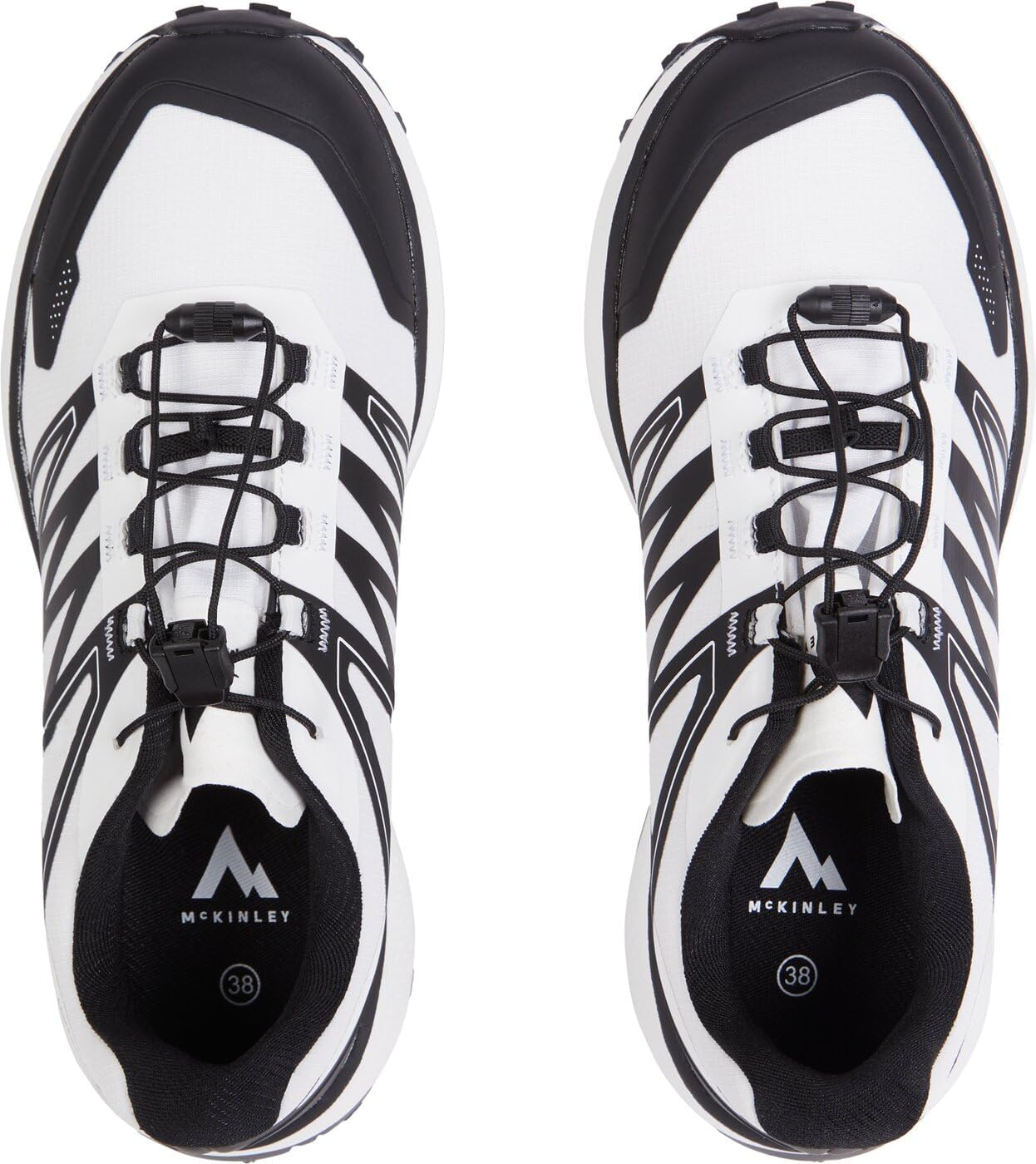 Mc Kinley Women'S Kansas Iv Aqb Trail Running Shoes, White Black Night, 10.5 AU image number 4