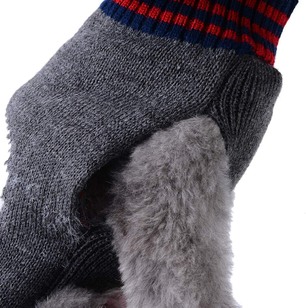 PETCARE Cartoon Pattern Dog Cat Ugly Christmas Sweater Puppy Pet Xmas Jumper Warm Clothes for Small Medium Large Winter Cold Weather (X-Small, Grizzly Bear) image number 5