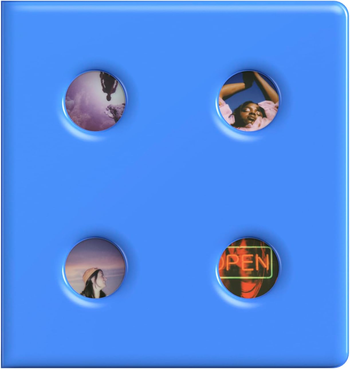 Polaroid Go Large Puffy Photo Album - Blue (6380) image number 1