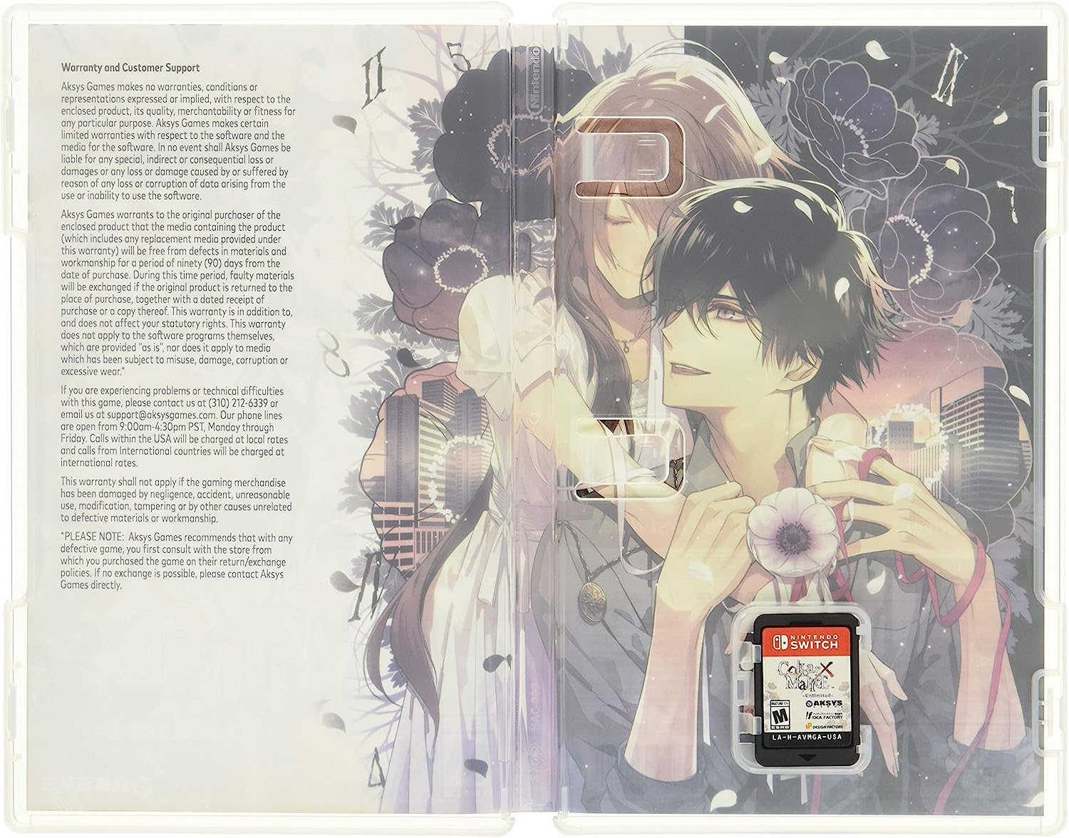 Aksys Games Collar X Malice Unlimited Nintendo Switch Game image number 2