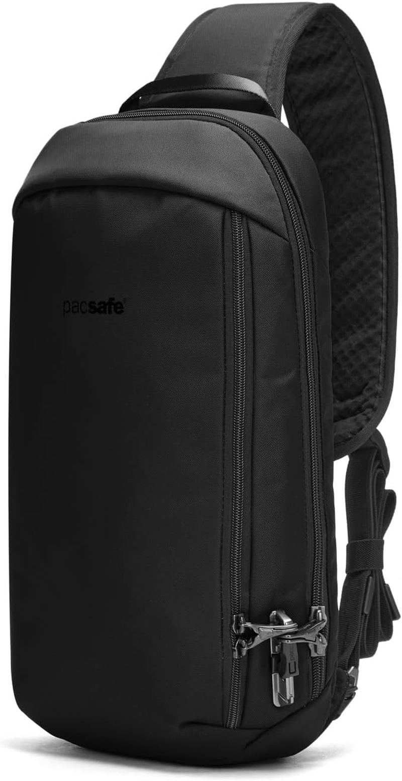 Pacsafe Vibe 325 10 Liter anti Theft Sling Bag/Crossbody-Fits 13 Inch Laptop - Granite Melange image number 2