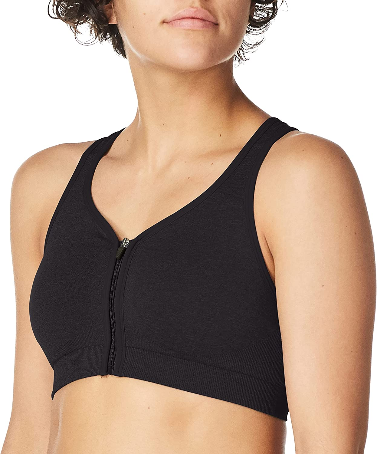 JOCKEY Women'S Zip Front Seam Free Bra