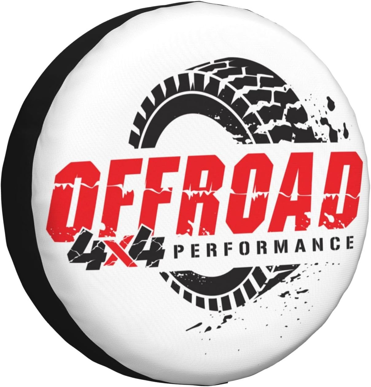 Universal Replacement Wheel Cover Offroad 4X4 Adventure Waterproof Spare Wheel Cover Dustproof Tyre for Trailer, Motorhome, SUV, Off-Road Vehicle Wheel 17 Inch