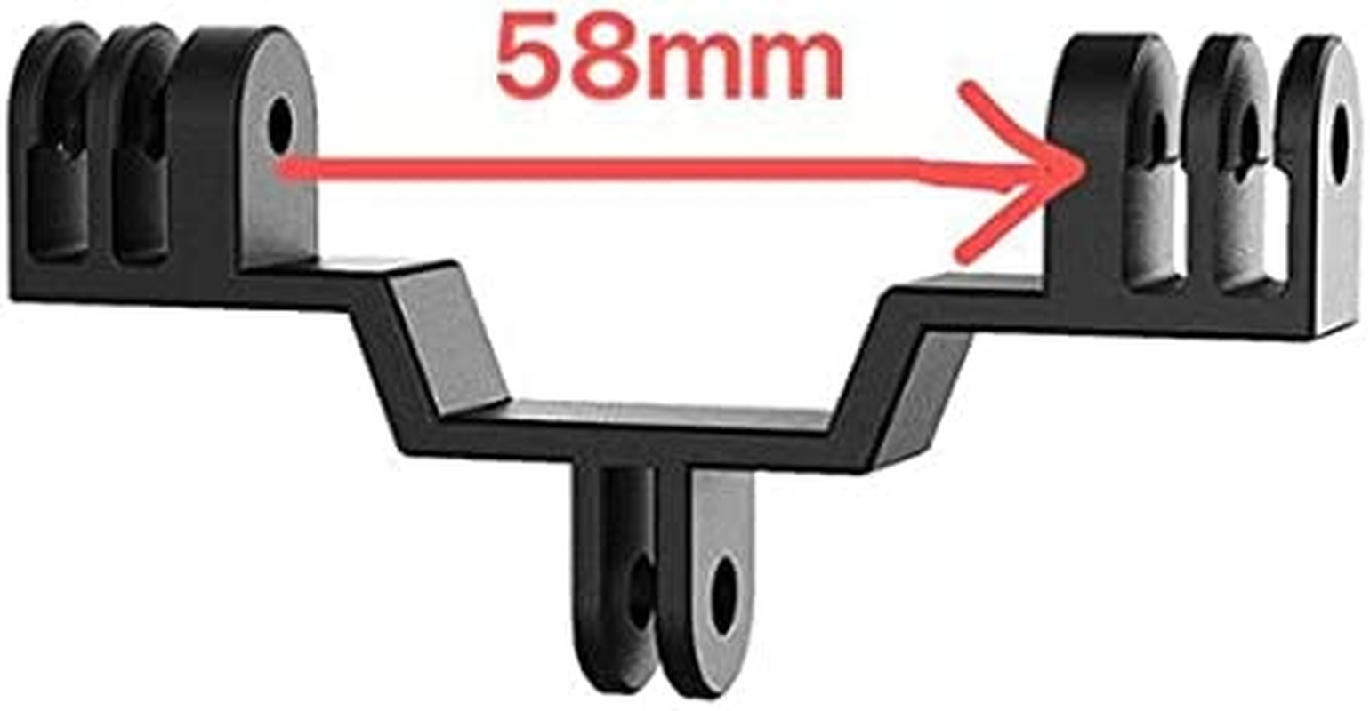 Aluminum Double Camera Mount for Gopro image number 1