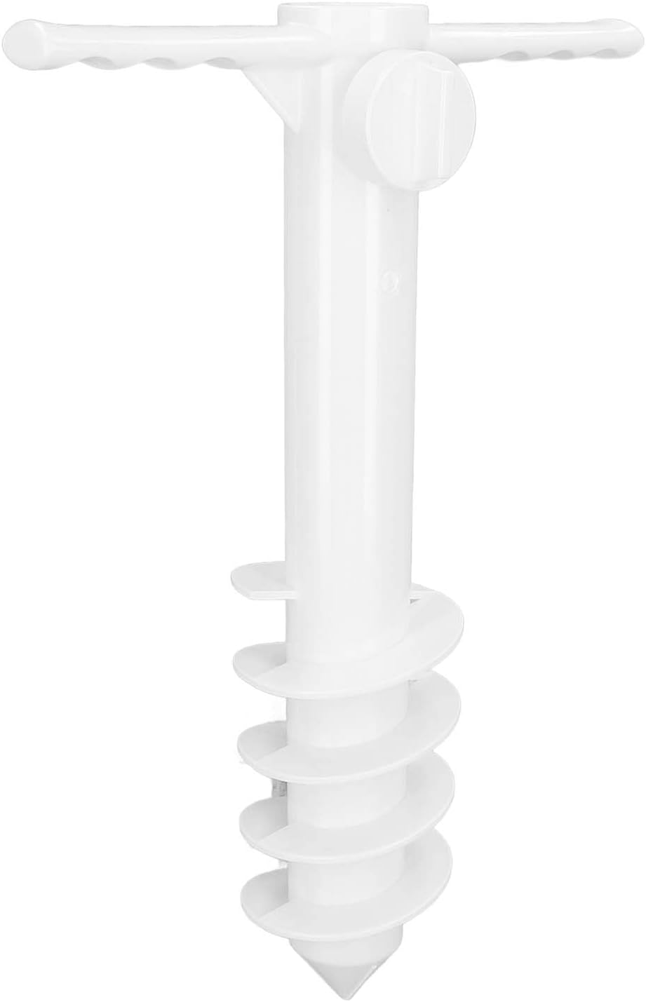 Beach Umbrella Anchor Strong Wind Resistant Heavy Duty Outdoor Umbrella Stand Holder with 5 Tier Screws Portable Umbrella Stand Holder for Beach image number 5