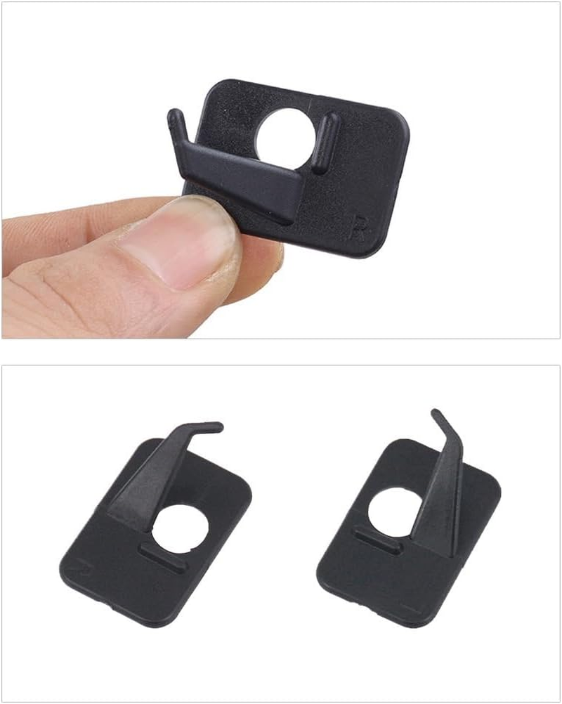 PESSILIN Arrow Rest for Compound Bows，Arrow Rest for Recurve Bow, Recurve Bow Accessories(20 Pcs&Right Hand)