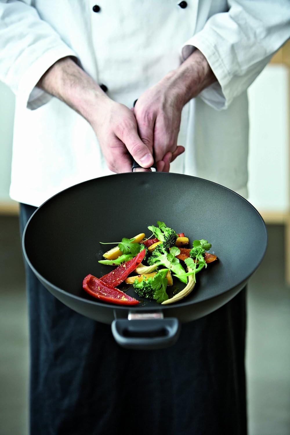 Scanpan Classic Induction Wok, 32 Cm, Black image number 1