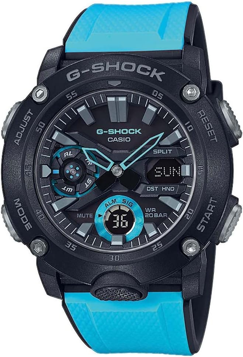 Casio G-Shock Digital & Analogue Watch Carbon Core Guard Series GA2000-1A2 / GA-2000-1A2