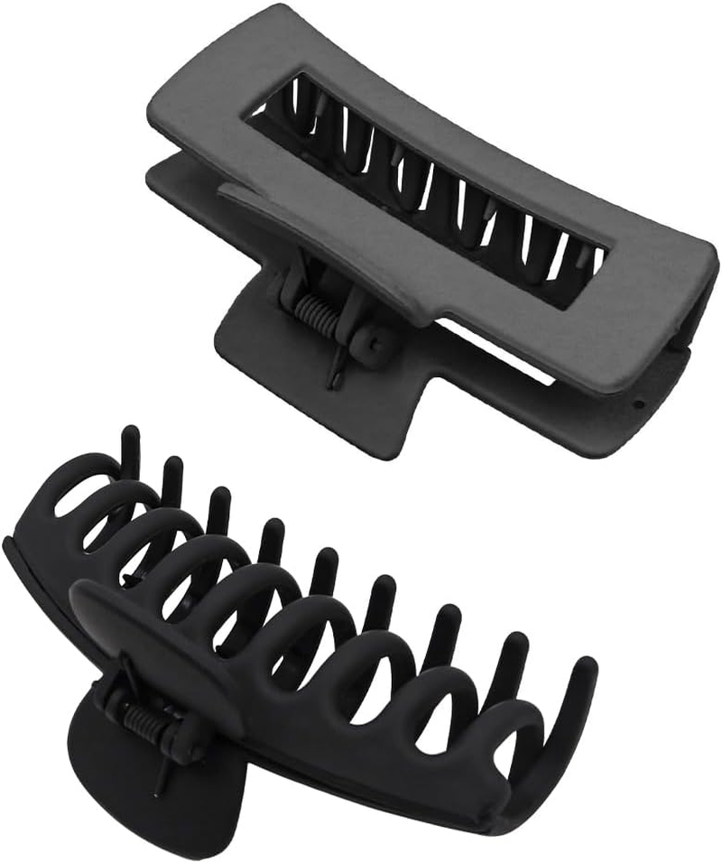 CENPEK 8 Pieces Large Hair Clips, 2 Styles, Non-Slip Hair Claw, Hair Styling Accessories for Women image number 5