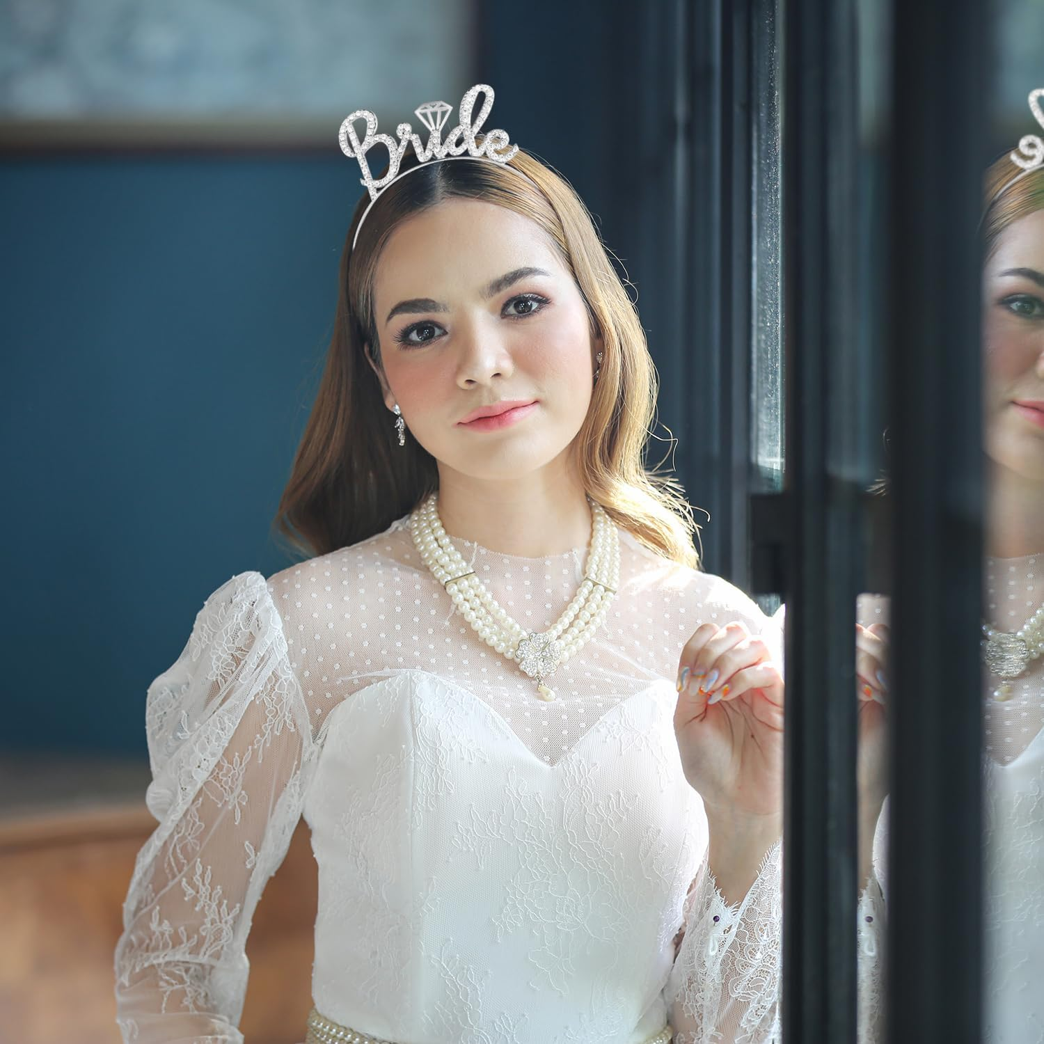 Dohia Bride Headband ST3-XNFG image number 3