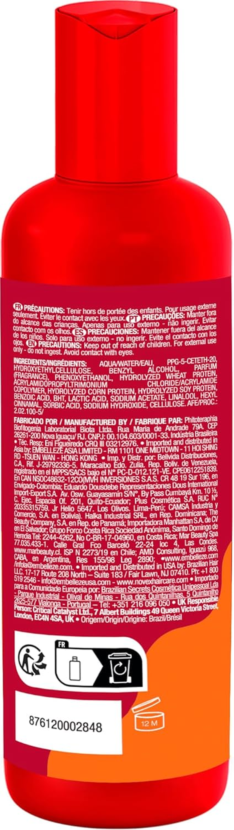 Brazilian Keratin by Novex Max Liquid Keratin 250Ml image number 1