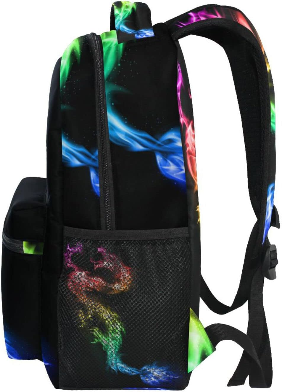 School Backpack Stylish Bookbag for Boys Girls Elementary School Casual Travel Bag Computer Laptop Daypack - Cute Red Panda With Bubble Tea Cartoon image number 7