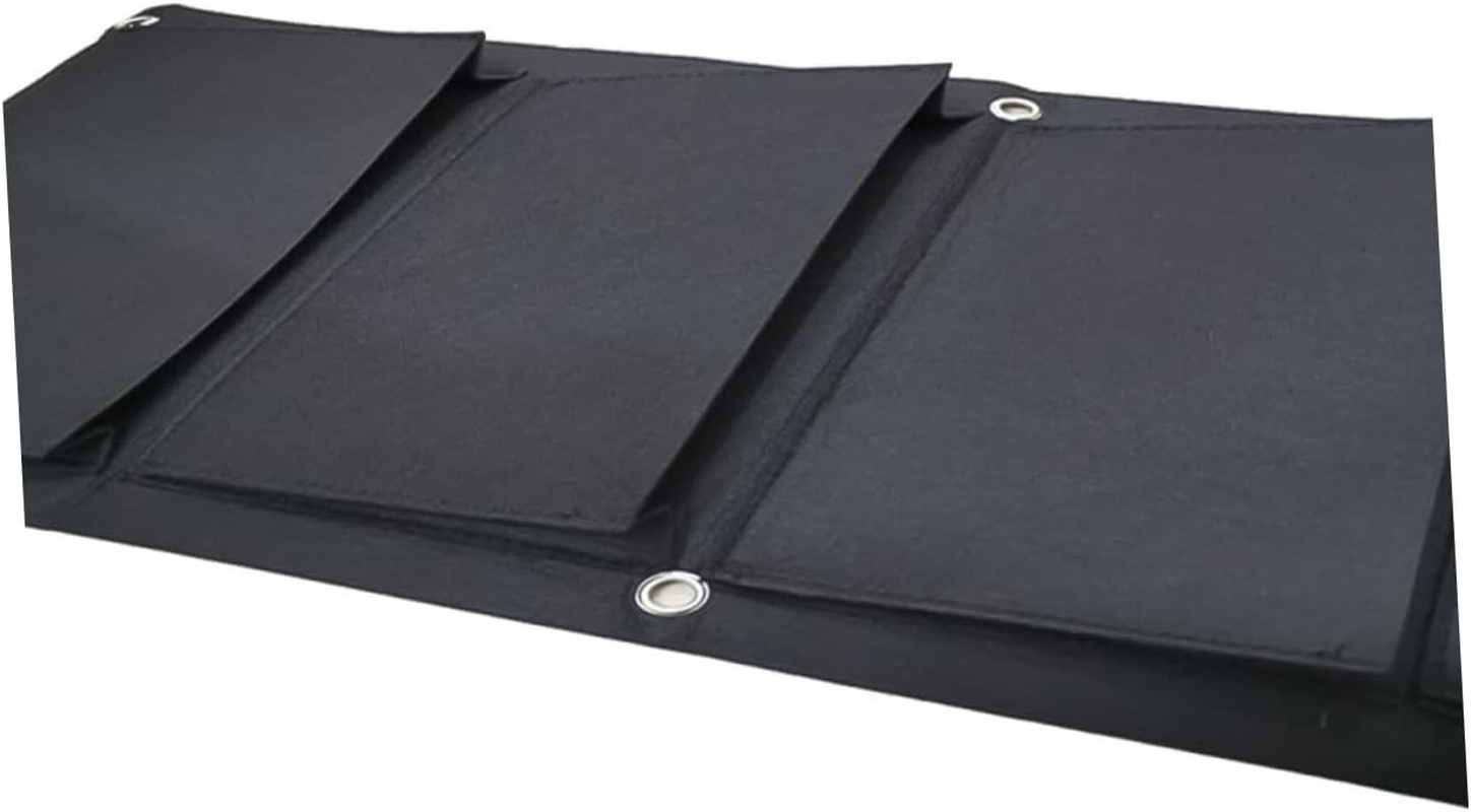 Yardwe Wall Hanging Planting Bag 4 Pockets for Compact Gardening Decor (65Cm Felt) image number 2