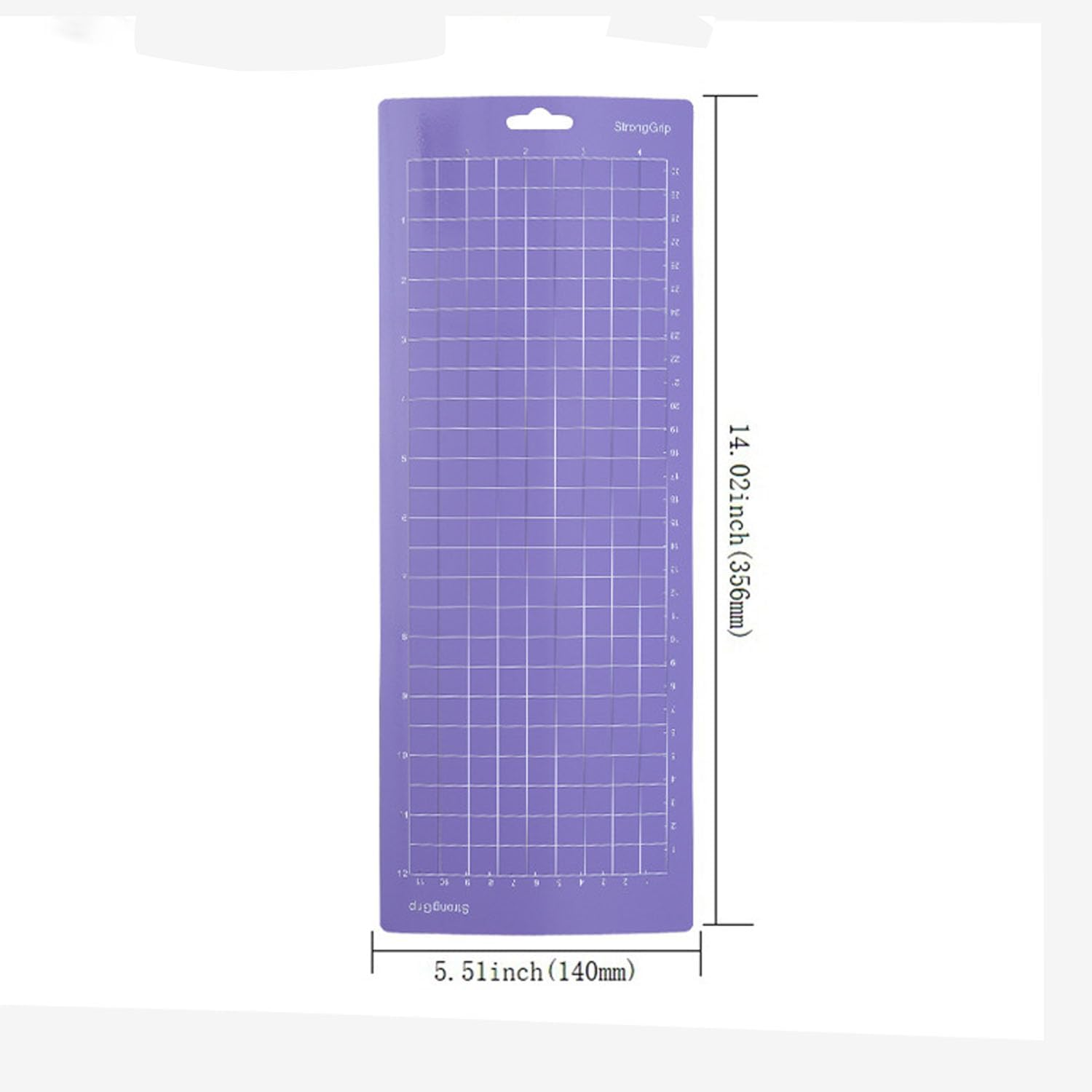 3Pcs Reusable Cutting Mat, 4.5" X 12" Reusable Cutting Mat for Crafts with Protective Film, Use with Cardstock, Iron On, Vinyl and More, Compatible with Cricut Joy image number 4