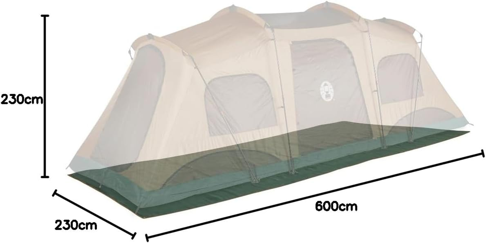 Coleman Accessory 10P Northstar Ground Mesh Footprint image number 4