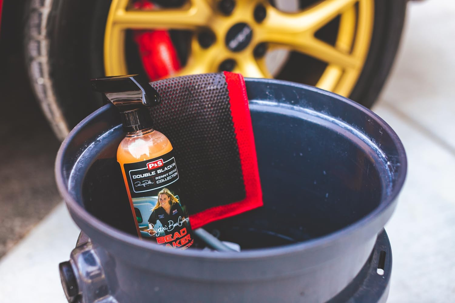 P&S Detail Products - Clay Decontamination Towel - Effective Cleaning & Release of Paint Contaminants; Increase Wax and Sealant Bond; Enhance Gloss and Depth of Color; Fine Grade (12In. X 12In.) image number 1