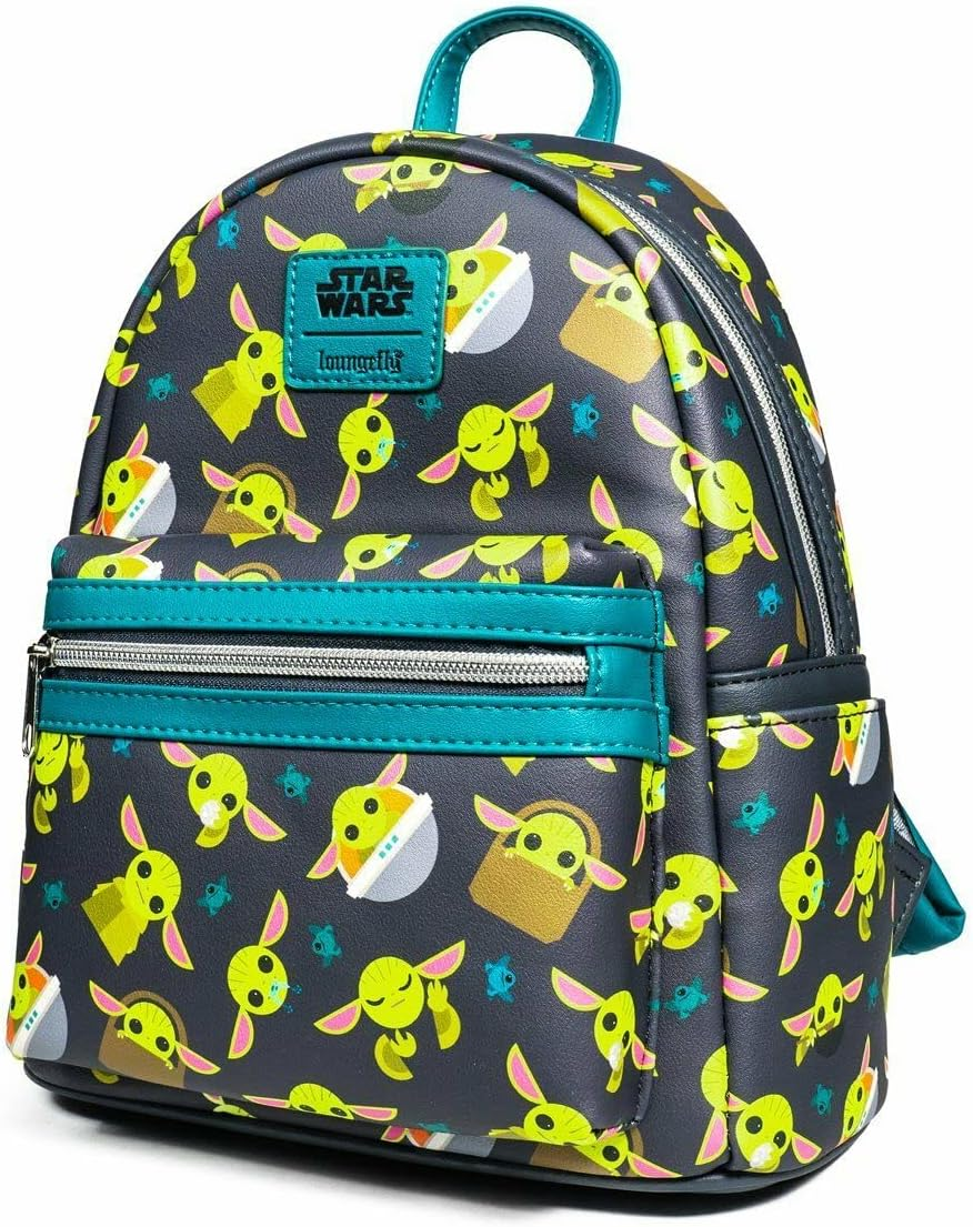 Star Wars the Mandalorian the Child Mini-Backpack, Entertainment Earth Exclusive image number 2