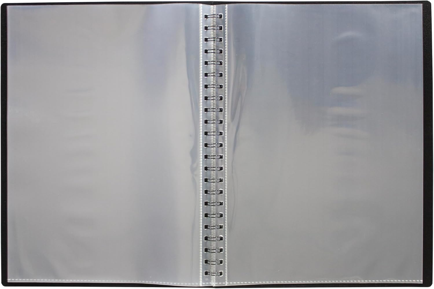 Eco-Eco A4 50% Recycled 60 Pocket Fold Flat Spiral Bound Display Book, Pack of 2, Eco135X2 image number 6