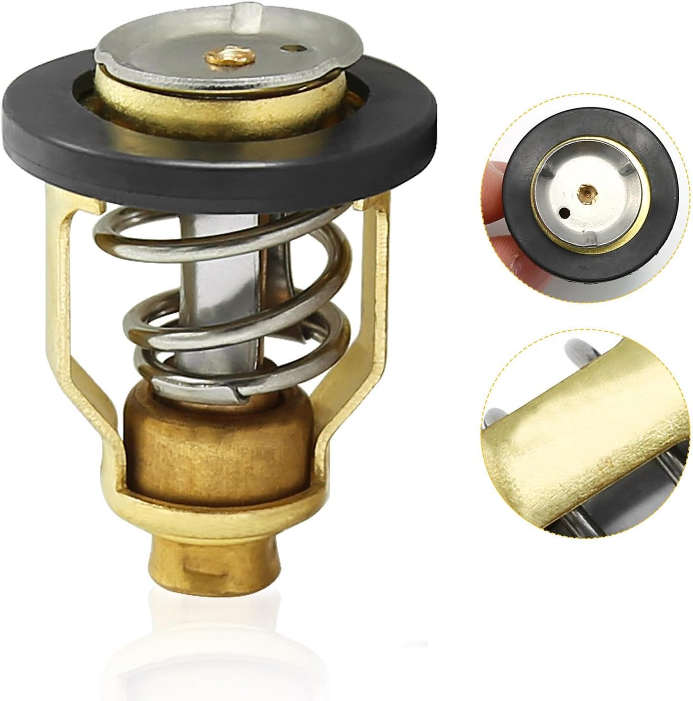 17670-90J00 17670-90J01 Cooling Thermostat 60℃ Thermostat Replacement for Suzuki Outboard Four Stroke DF200 DF225 DF250 DF300 DF70 DF80 DF90 DF100 DF115 DF140 DF150 DF175