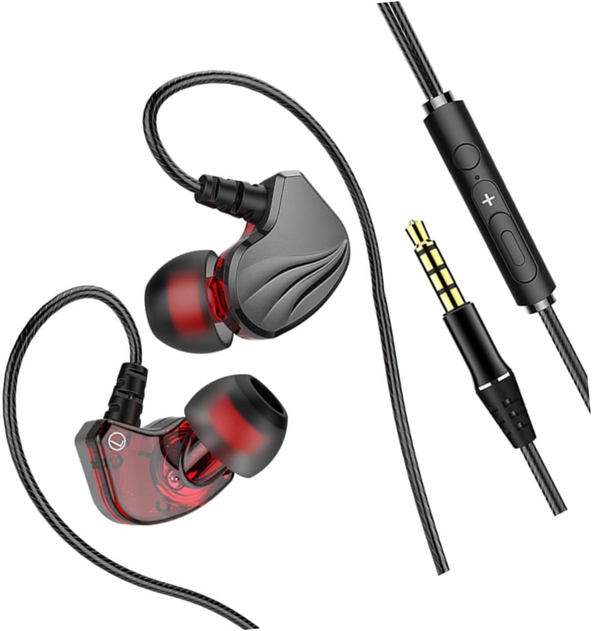 CLISPEED High Fidelity Earphones Jack Wired Headset for Phone Tablet Headphones image number 1