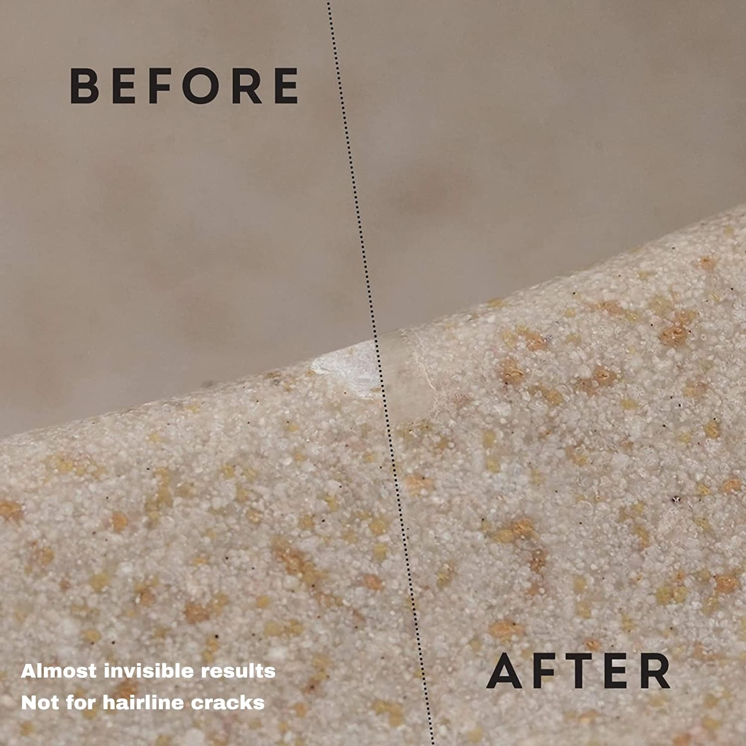 Granite, Marble & Stone Repair Kit - Fix Chips & Defects in Minutes Restore Tiles & Countertops with Ease for Quartz Corian Marble or Stone Flawless Results Every Time Repair up to 20 Chips