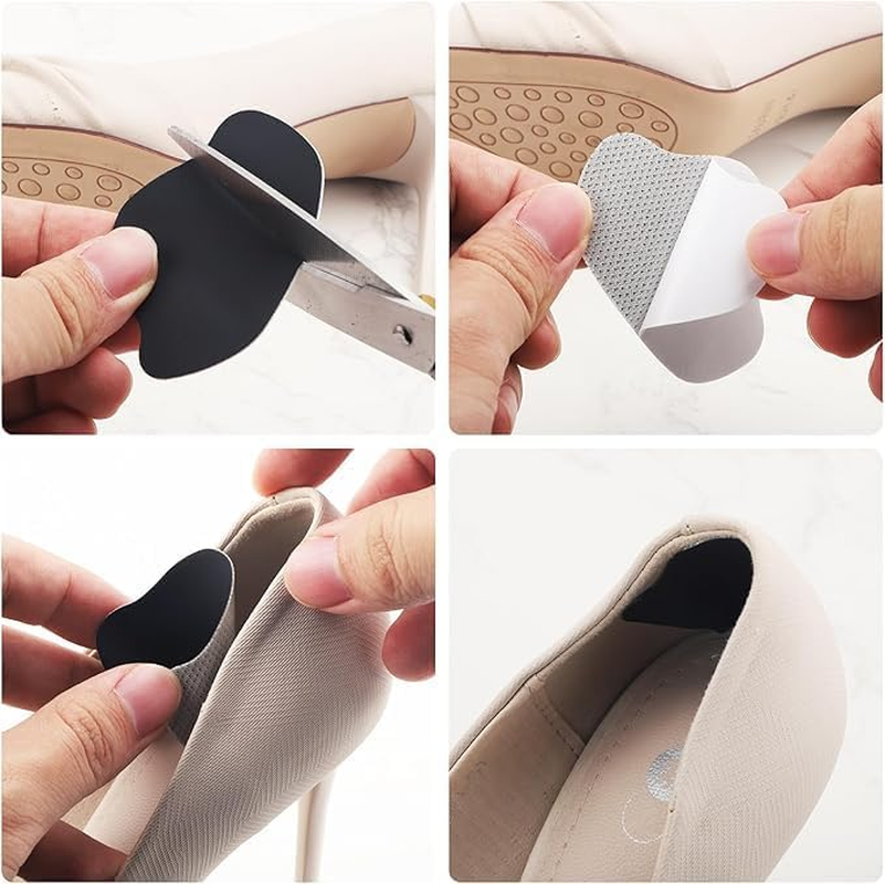 10Pcs Self-Adhesive Shoe Hole Repair Patches for Back of Shoes, Shoe Hole Repair Sneaker Hole Patch, Self-Adhesive Sneaker Heel Repair Patch image number 3