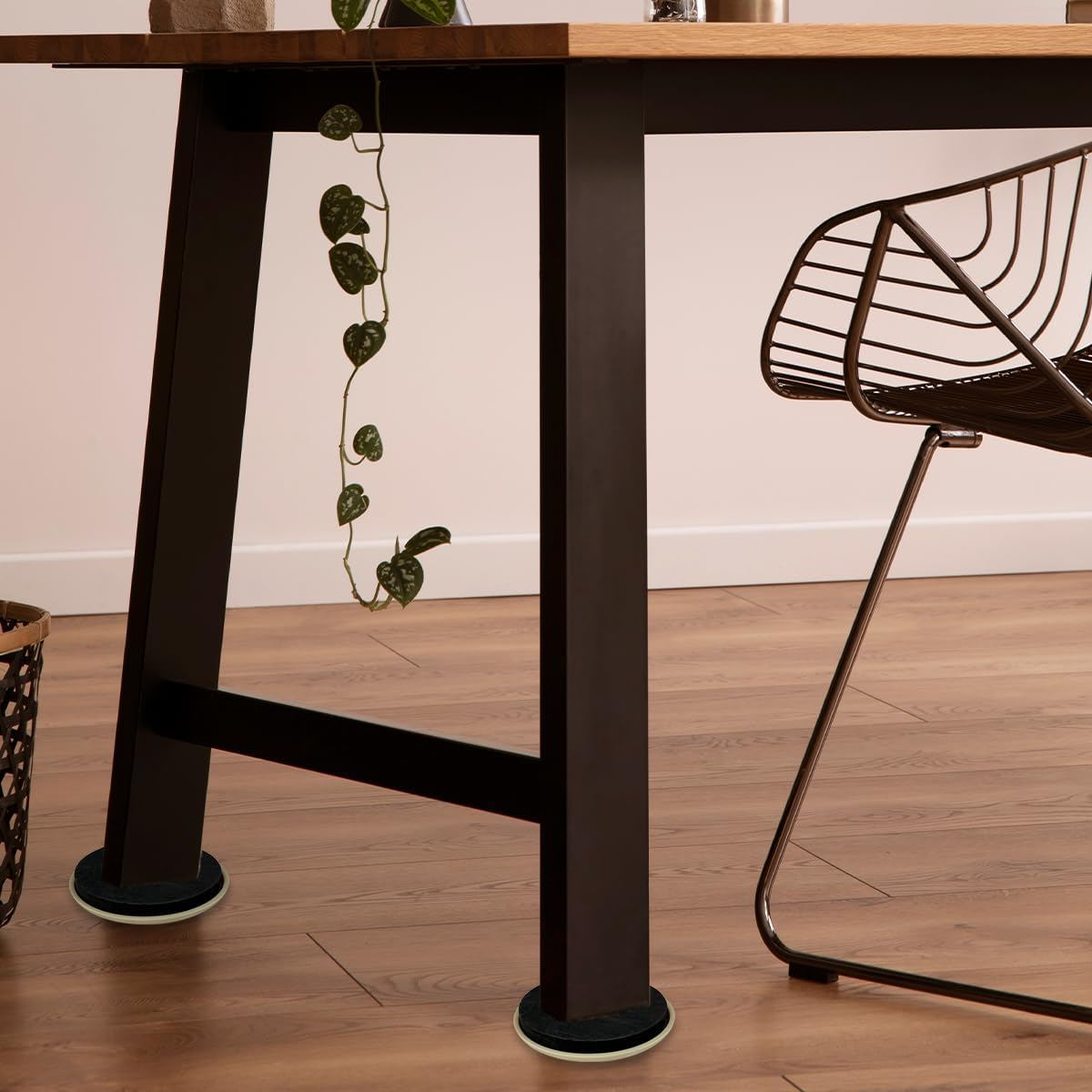 WELANE Furniture Sliders, 16 PCS Furniture Legs Sliders for Carpet, Heavy Furniture (6.3Cm/2.18In) image number 3