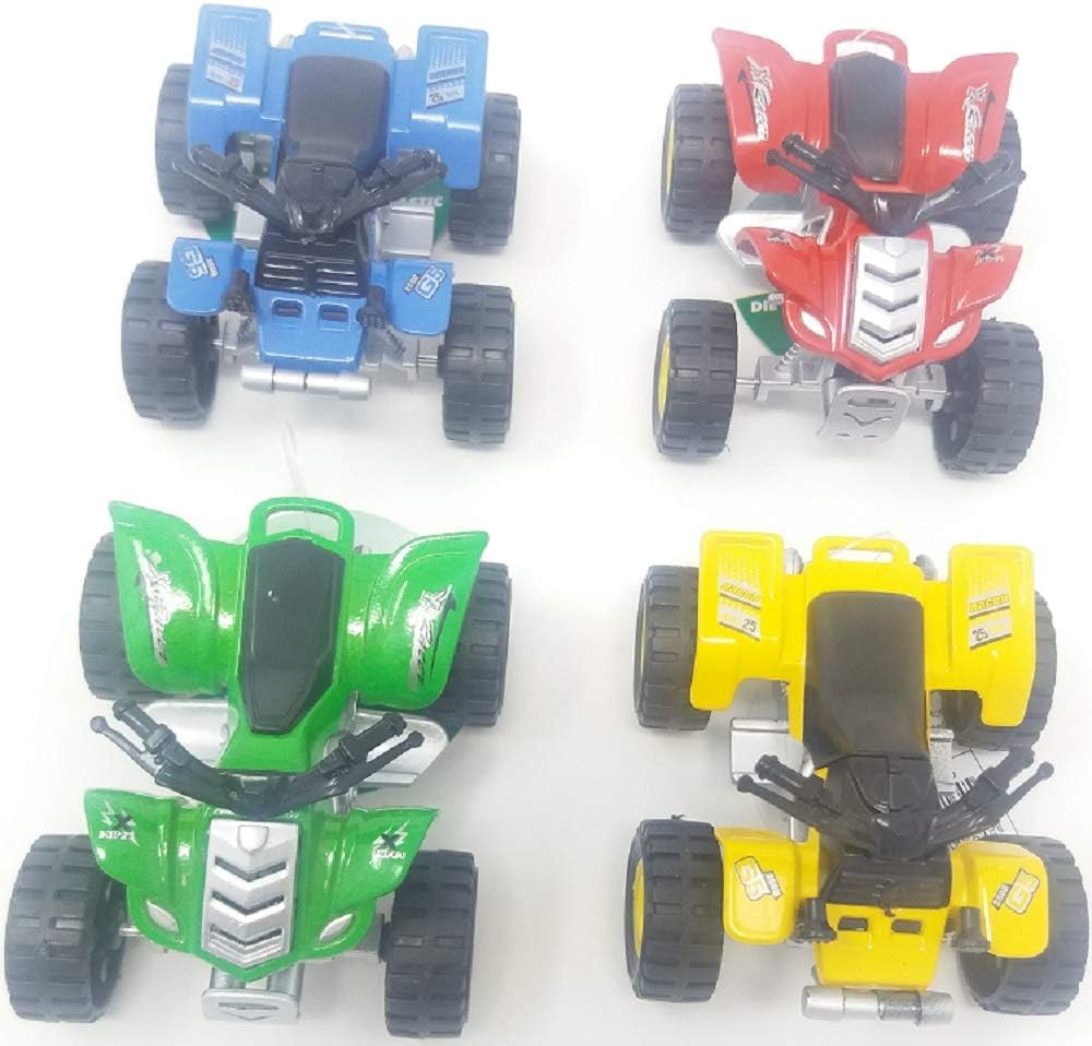 Kandytoys Pull Back Quad-Bike - One Supplied at Random image number 3
