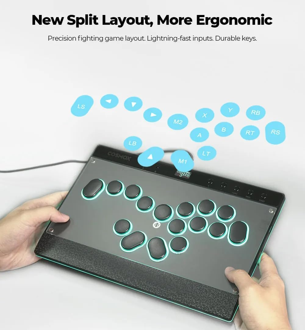 Hautpad C16-S Leverless Joystick Hitbox-Style Controller for Pc/Ps4/Switch Haute42 image number 3