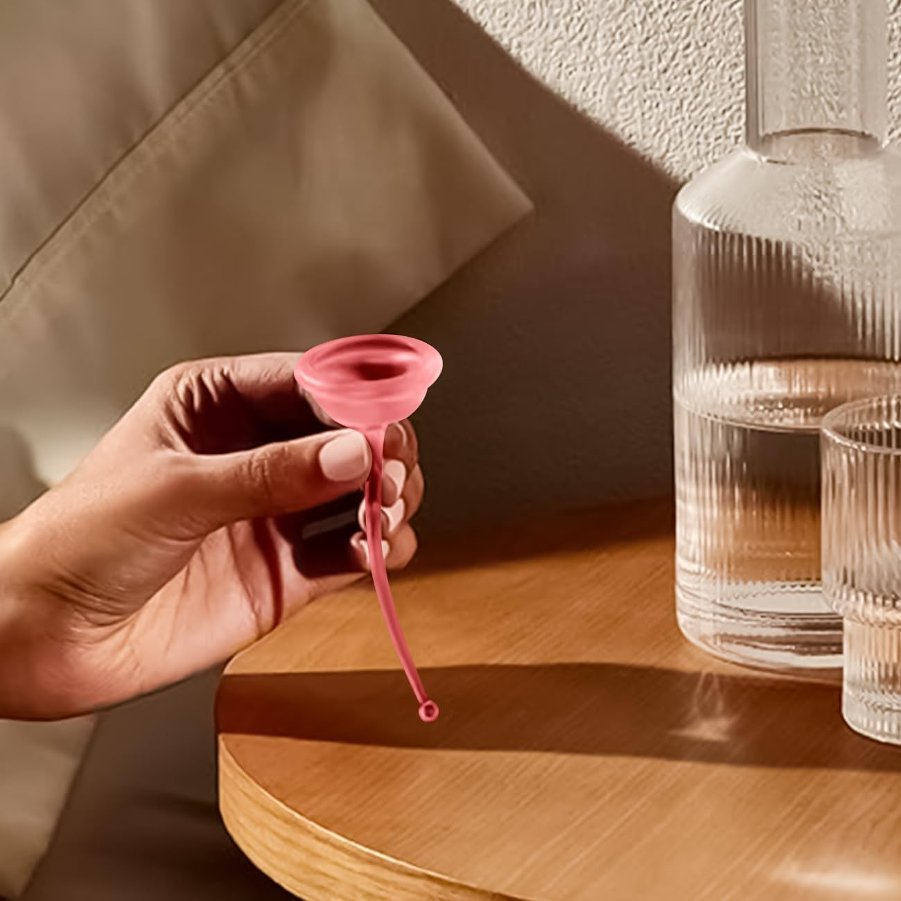 Cervix Sperm Cup,Pink image number 3