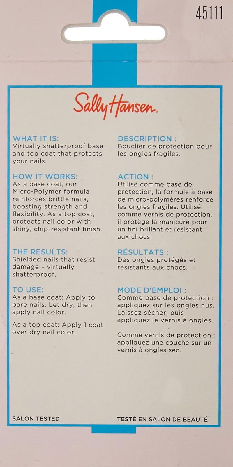 Sally Hansen Ultimate Shield Top Coat image number 2