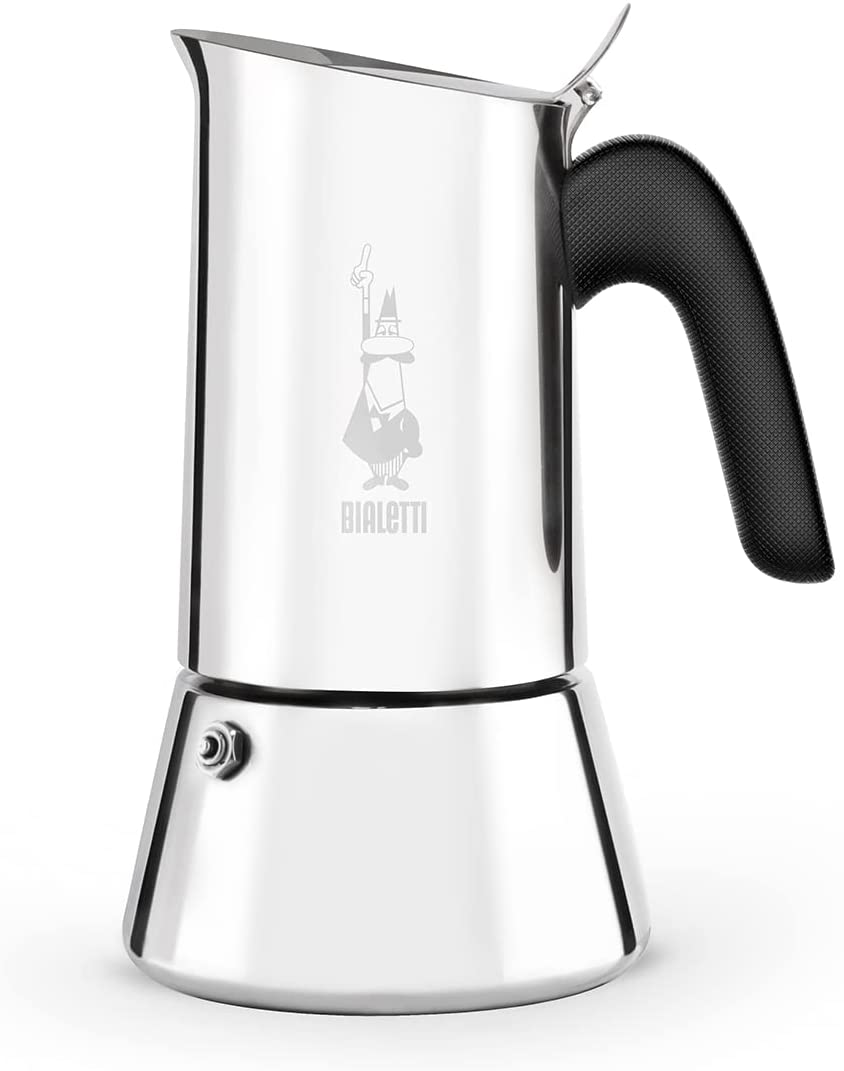 Bialetti Stainless Steel New Venus Coffee Maker, 6 Cups Capacity, Silver image number 5