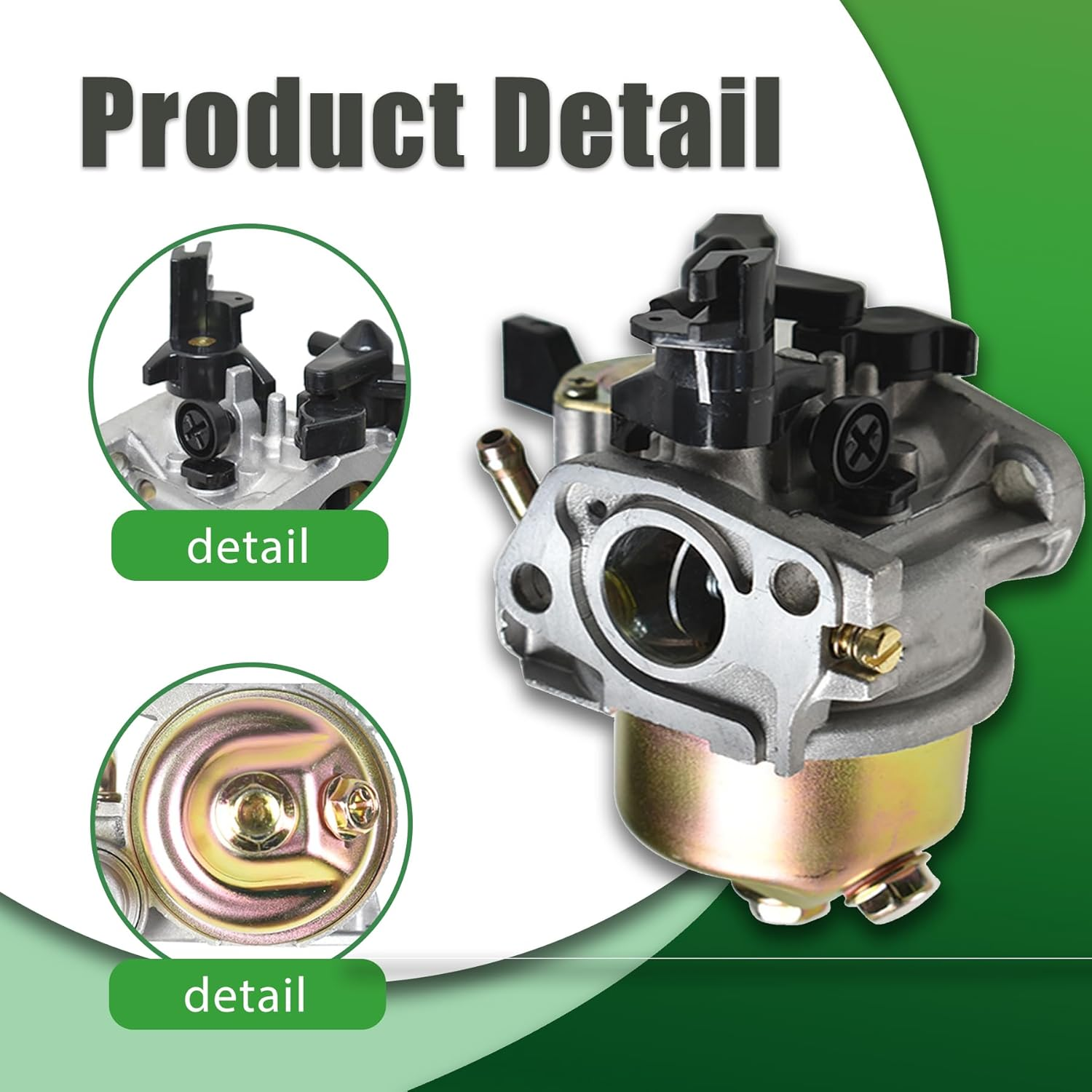 New Carburetor for Honda GX160 GX200 5.5HP 6.5HP 16100-ZH8-W61 W/Choke Lever Carb