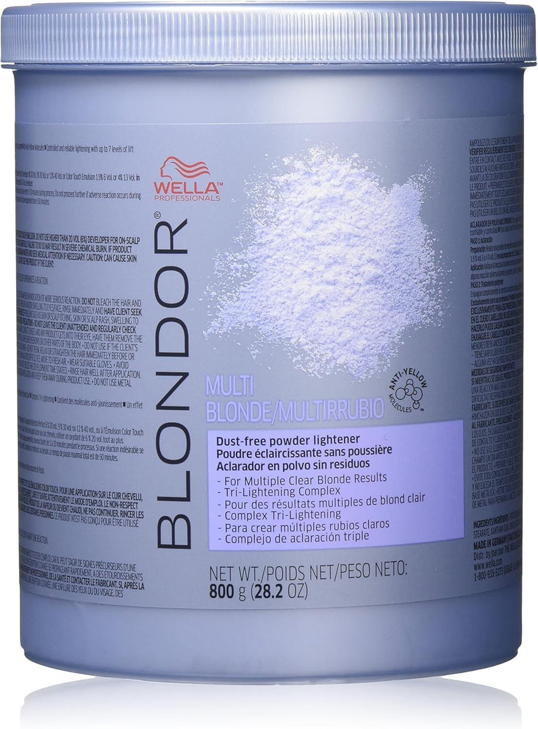 Wella Blondor Multi Blonde Powder Lightener, 28.2 Ounce image number 1