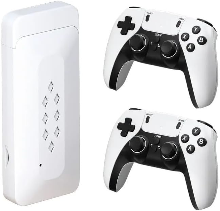 Retro Game Console, 64GB Storage, 30000 Games, 52 Simulators, 2.4G Wireless Controller, 4K Support