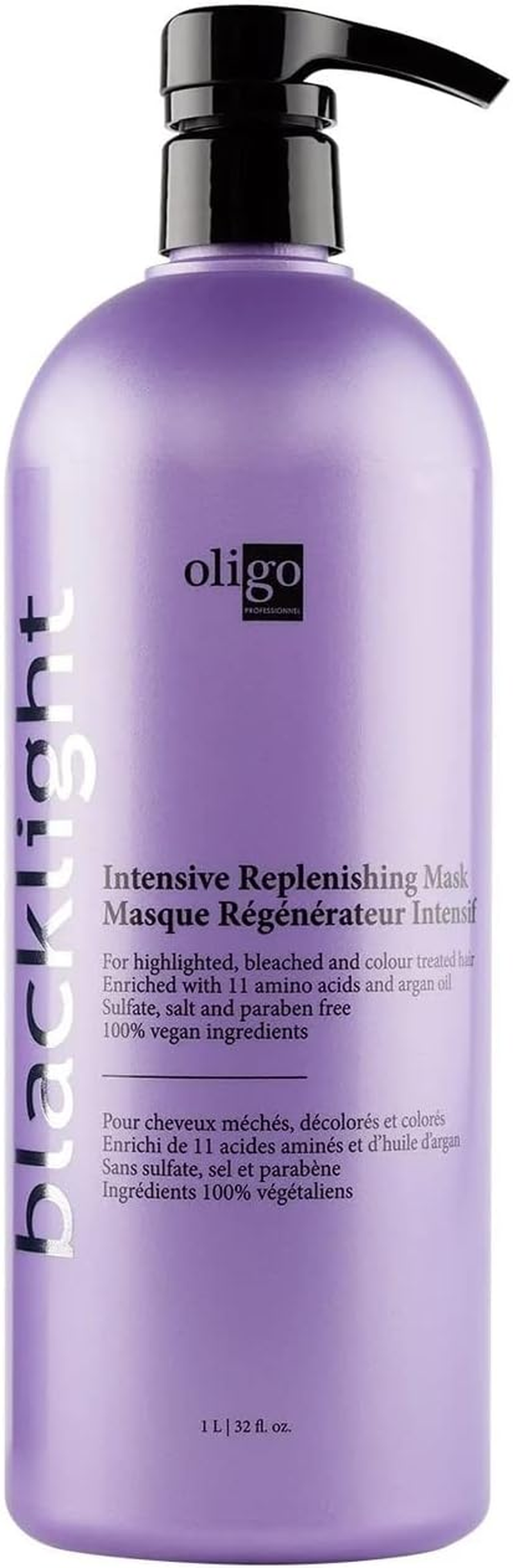 Oligo Professionnel Blacklight Intensive Replenishing Mask 950Ml image number 3