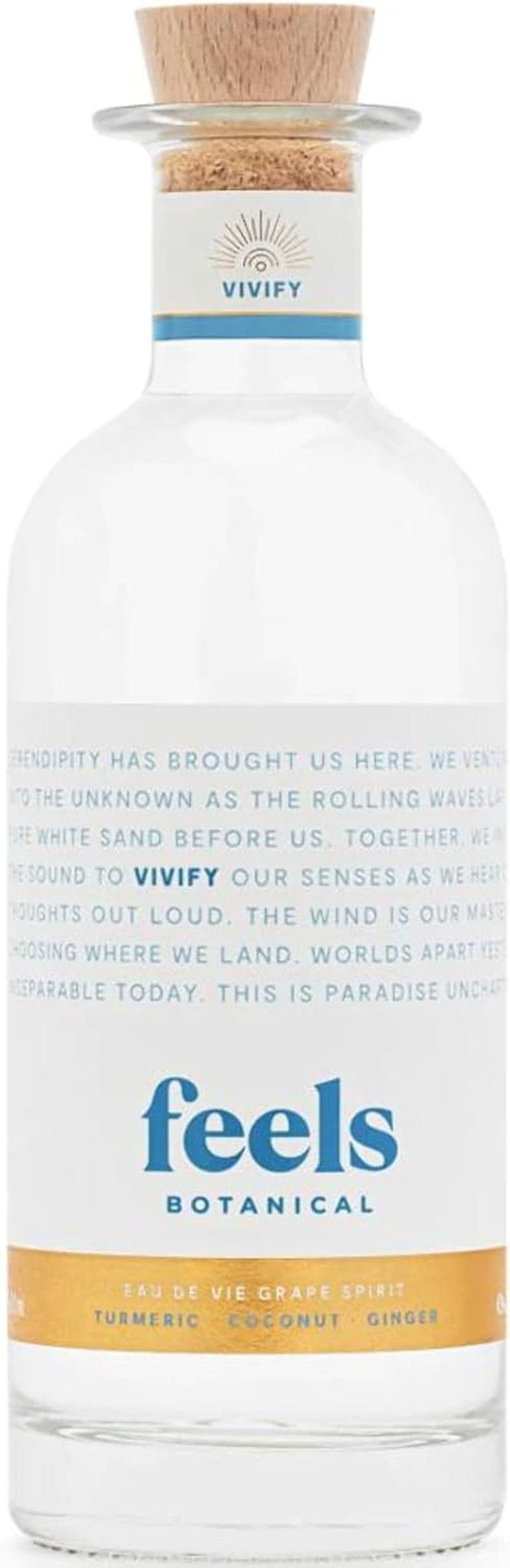 Feels Botanical Vivify Eau De Vie Grape Spirit 500 Ml