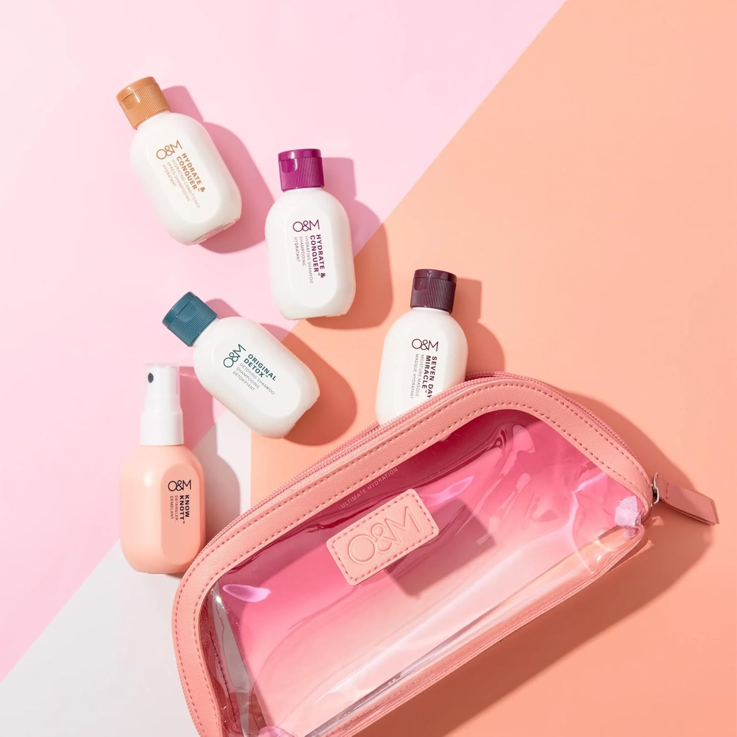 O&M Hydrate and Conquer Conditioner- 50Ml Mini- for Dry Hair - Colour Safe, Clean from Sulfates, Parabens, Silicones, MIT, Phthalates, Triclosan, Propylene Glycol & Gluten, PETA Certified & Vegan, Australian Made, PCR Packaging image number 2