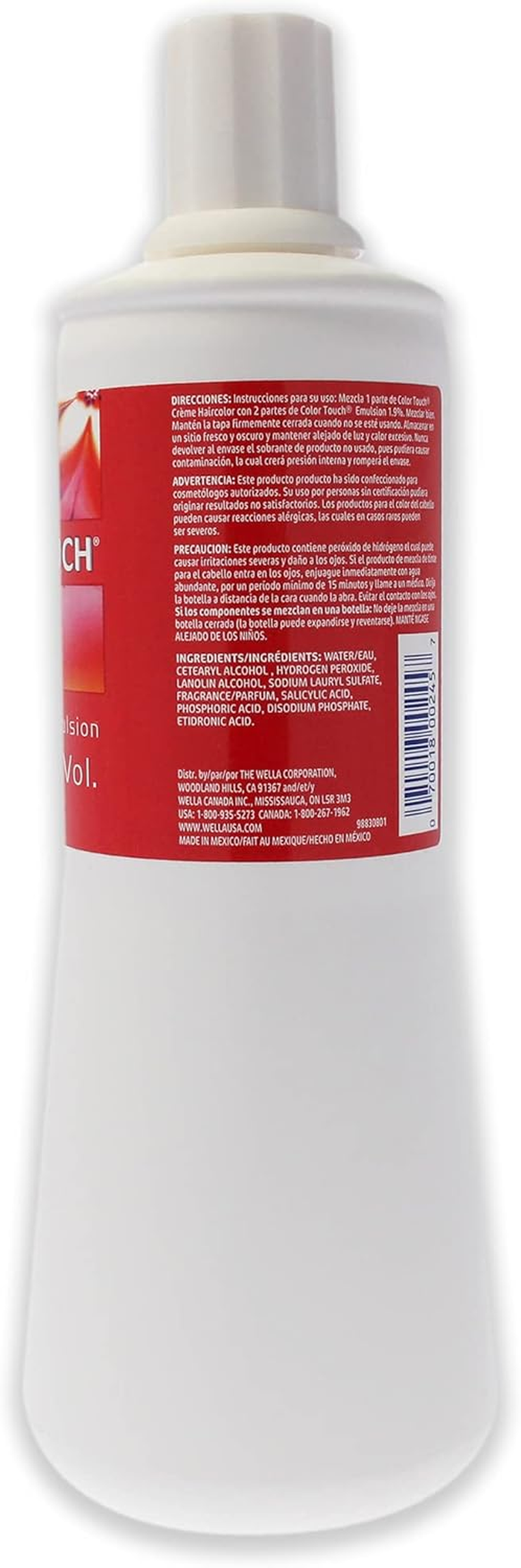 Wella Color Touch Emulsion 1.9% 6 Vol. 33.8 Oz image number 1