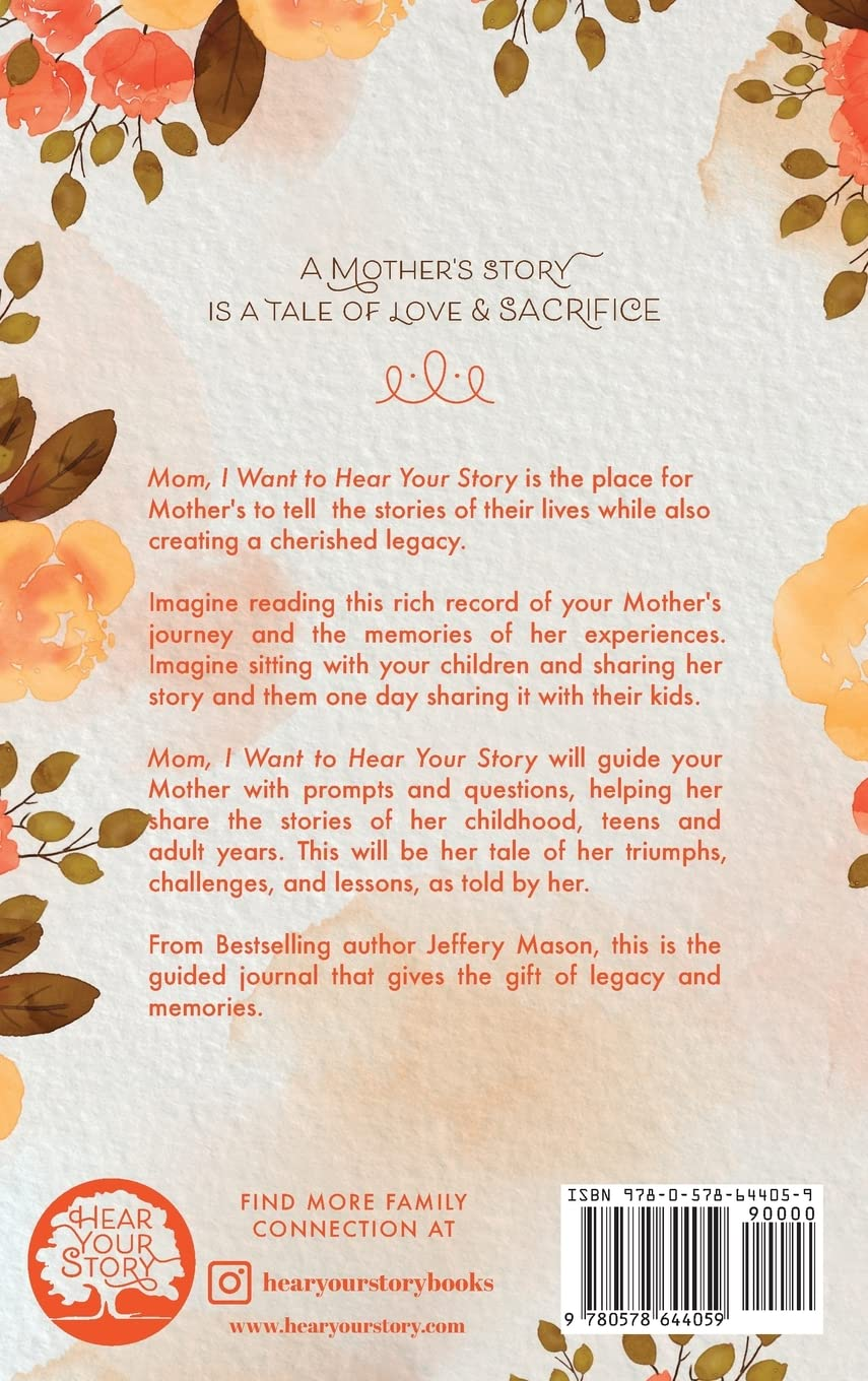 Mom, I Want to Hear Your Story: a Mother'S Guided Journal to Share Her Life & Her Love image number 4