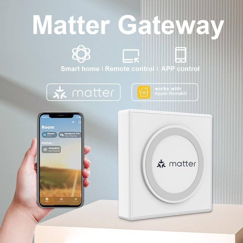 [AT-E] Tuya Multi-Mode Smart Gateway, Wifi/Zigbee, Compatible with Alexa and Google Home (Ate-Mattergw01) image number 4