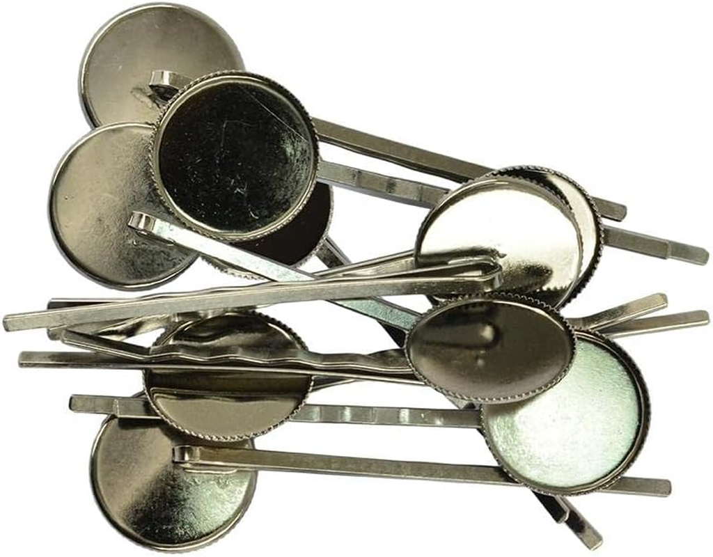 Eigell 30Pcs Vintage Brass Hair Pin Jewellery Making DIY