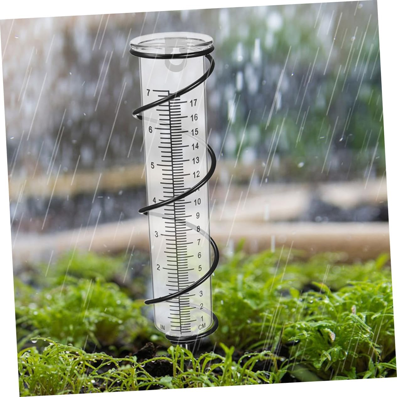 Totority 2Pcs Plastic Rain Gauge Replacement Tubes for Accurate Outdoor Rainfall Measurement Garden Rain Gauges for Precise Weather Tracking image number 3