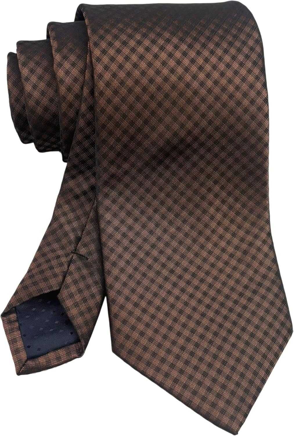 Rosiika Men'S Striped Ties Polka Dots Formal Designer Wedding Groomsmen Neckties 3 Inch - Baby Blue Stripe image number 3