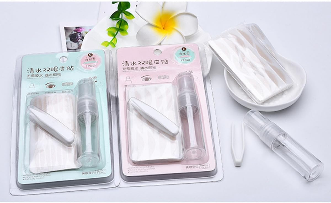 HOMOCONO Lace Double Eyelid Stickers S Size Traceless Invisible Eyelid Tape for Women Eye Care Beauty Accessories image number 2
