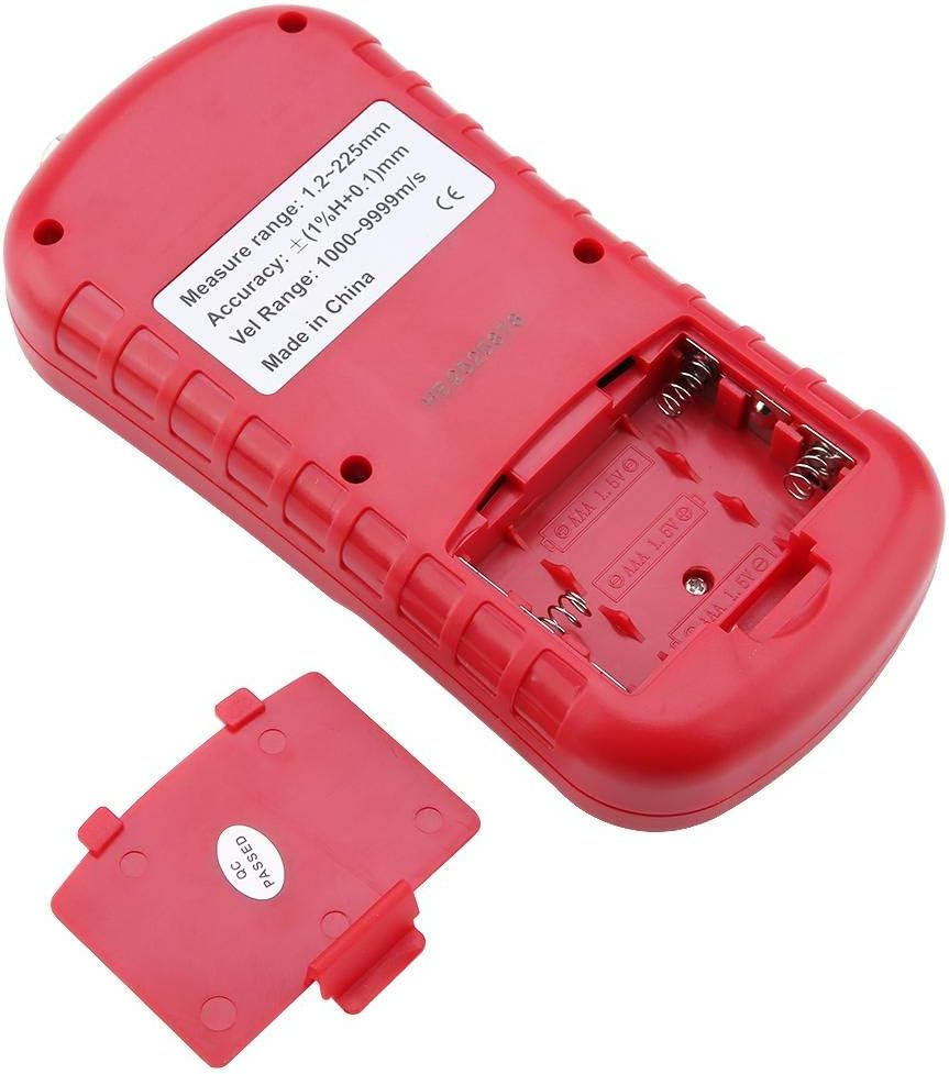 LCD Digital Ultrasonic Thickness GM100 High Precision 1.2-220Mm Steel Width Testing Monitor image number 6