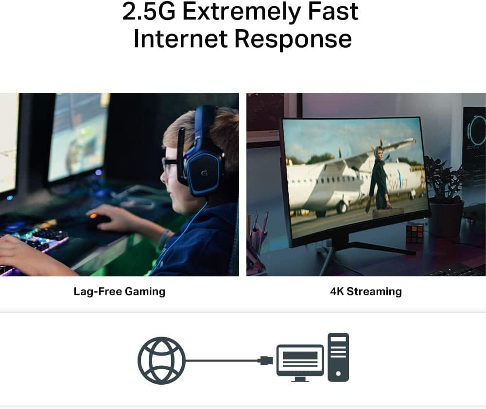 Tp-Link 2.5GB Pcie Network Card (TX201) &ndash; Pcie to 2.5 Gigabit Ethernet Network Adapter, Supports Windows 11/10/8.1/8/7, Win Server 2022/2019/2016, Linux