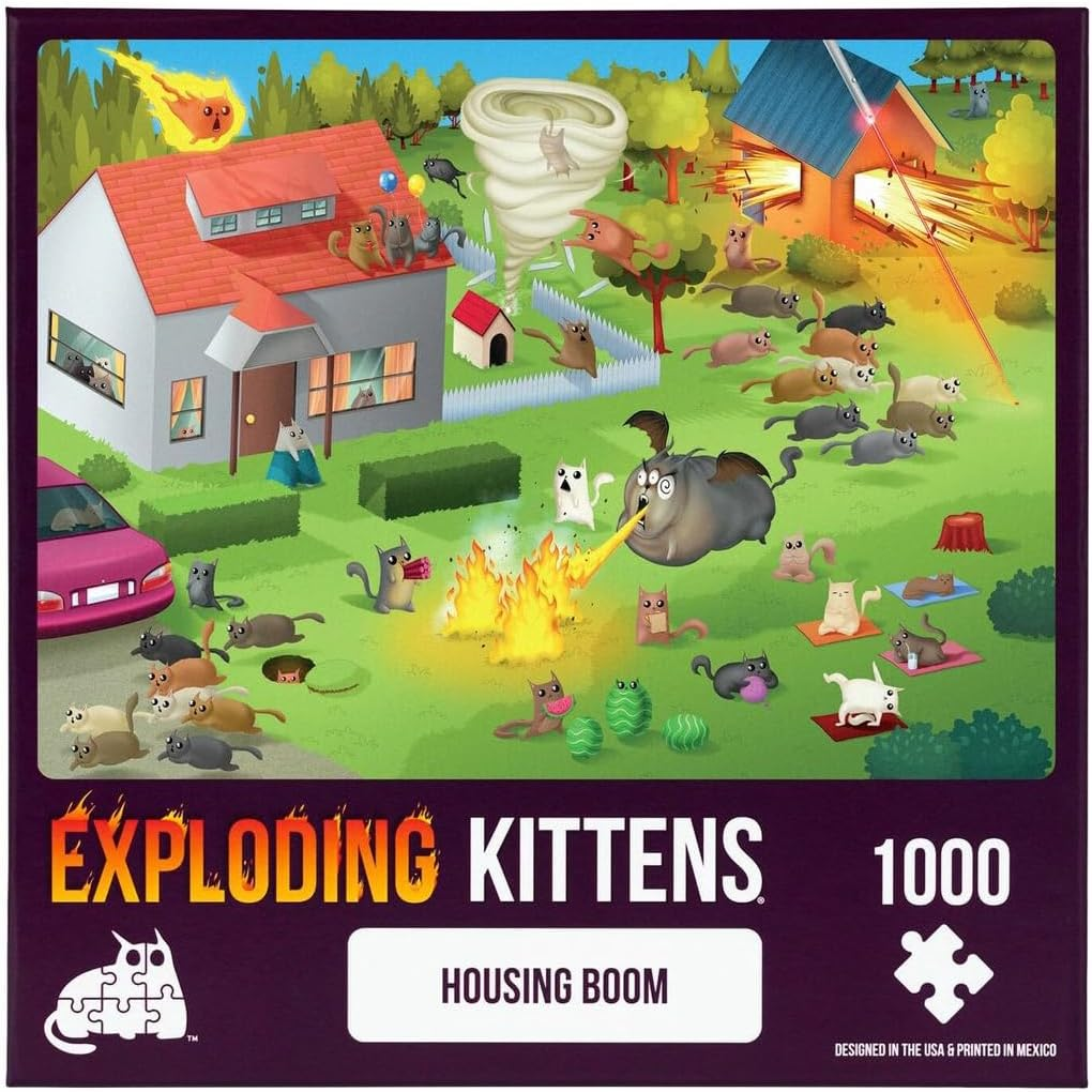 Exploding Kittens PSLOTH-1K-6 Puzzle, Multi image number 4