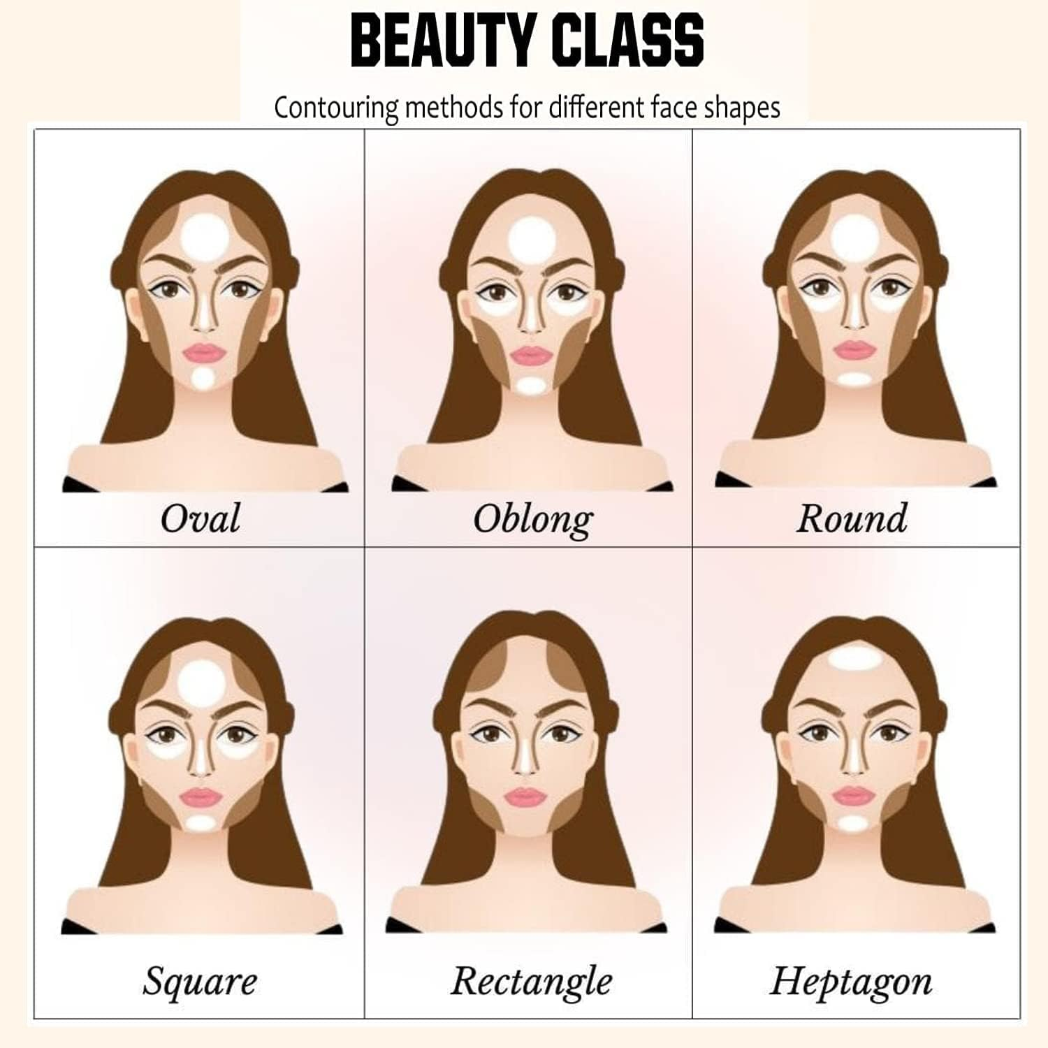 Dual Head Contour Stick, Natural Colors Concealer Highlighter Stick, 2 in 1 Double-Headed Cream Bronzer Contour Professional Waterproof Face Body Makeup (#01 Ivory+Dark Brown) image number 5