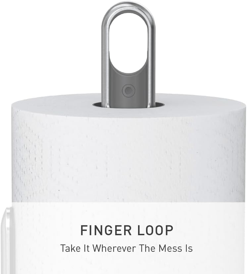 Simplehuman Paper Towel Holder with Spray Bottle - All in One Cleaning Tool image number 4